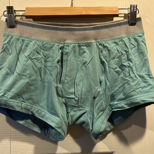Mack Weldon trunk briefs aqua medium